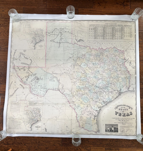 Historic pressler map state - pressler's,